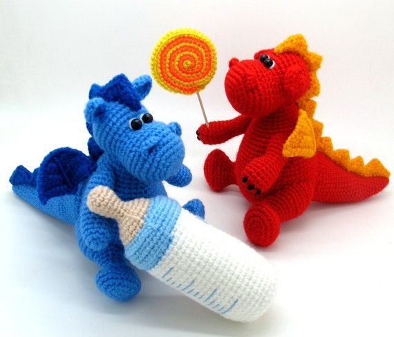 pattern for nest crochet baby toy Dragon Little crochet pdf pattern Grow by baby mashutkalu