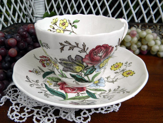 Copeland Spode Great Britain Gainsborough Tea Cup and Saucer