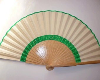 WEDDING Bridal Alternative Bouquet Any Color Flower Handheld Folding Fan MTO Made to order