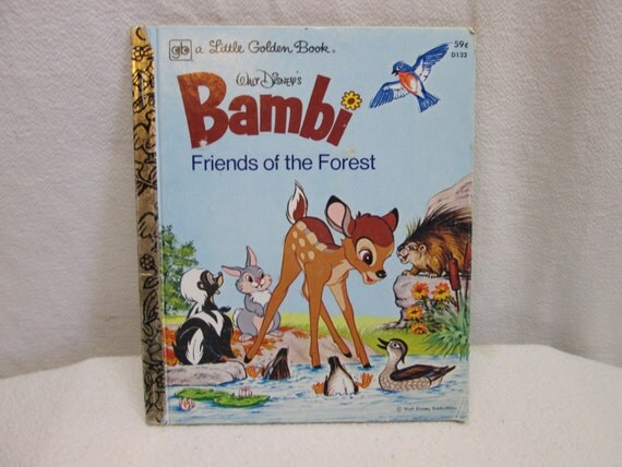 Bambi Friends of the Forest Walt Disney 1978 Little by HeyJunkman