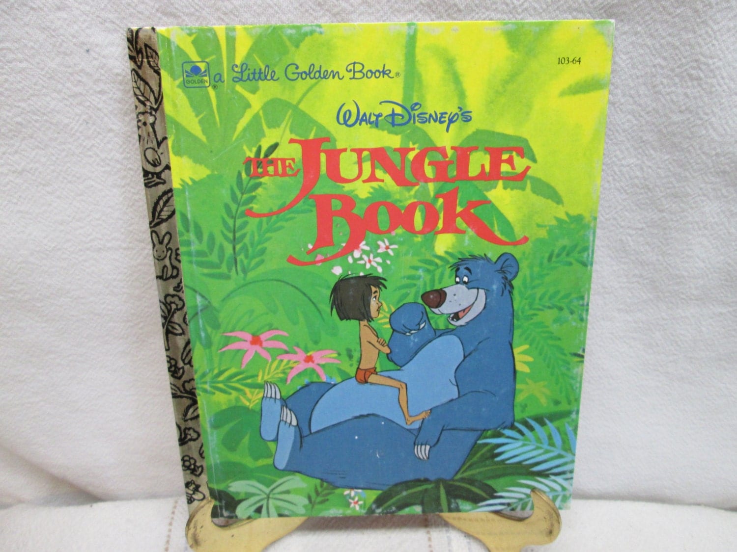 The Jungle Book A Little Golden Book Walt Disney by HeyJunkman