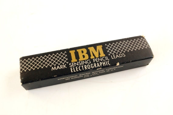 Items similar to Vintage IBM Mark Sensing Pencil Leads Electrographic ...