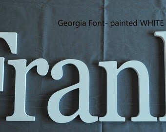 12 inch Decorative Wall Letters Wall Decor Wooden Wall Hanging Painted Wooden Letters