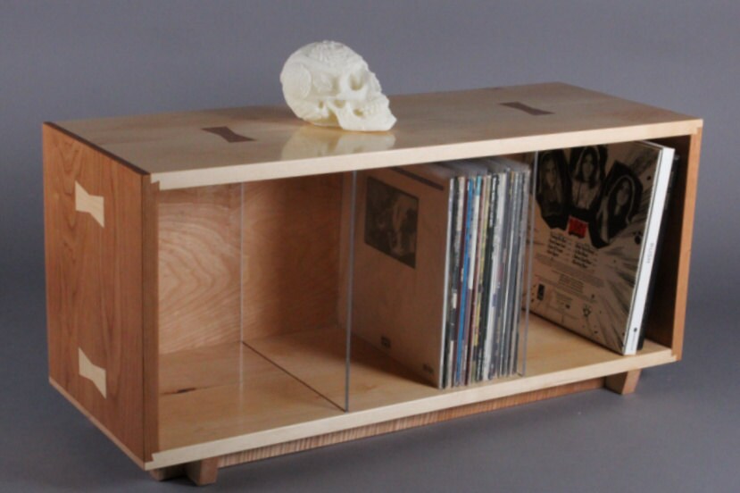 Custom Record Vinyl Storage Storage Bin Bookcase