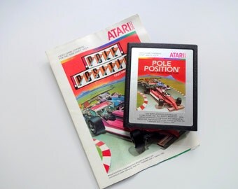 Vintage Pole Position Atari Game 1983