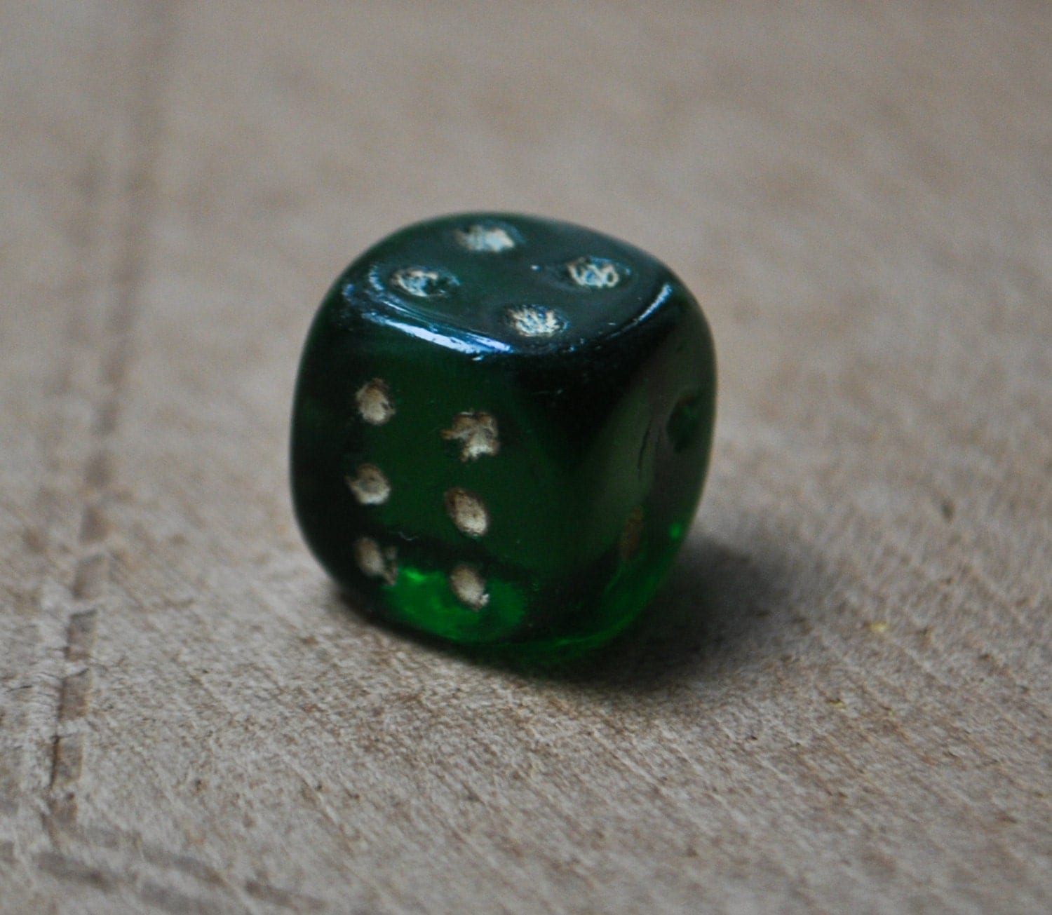 Antique glass dice. by on Etsy
