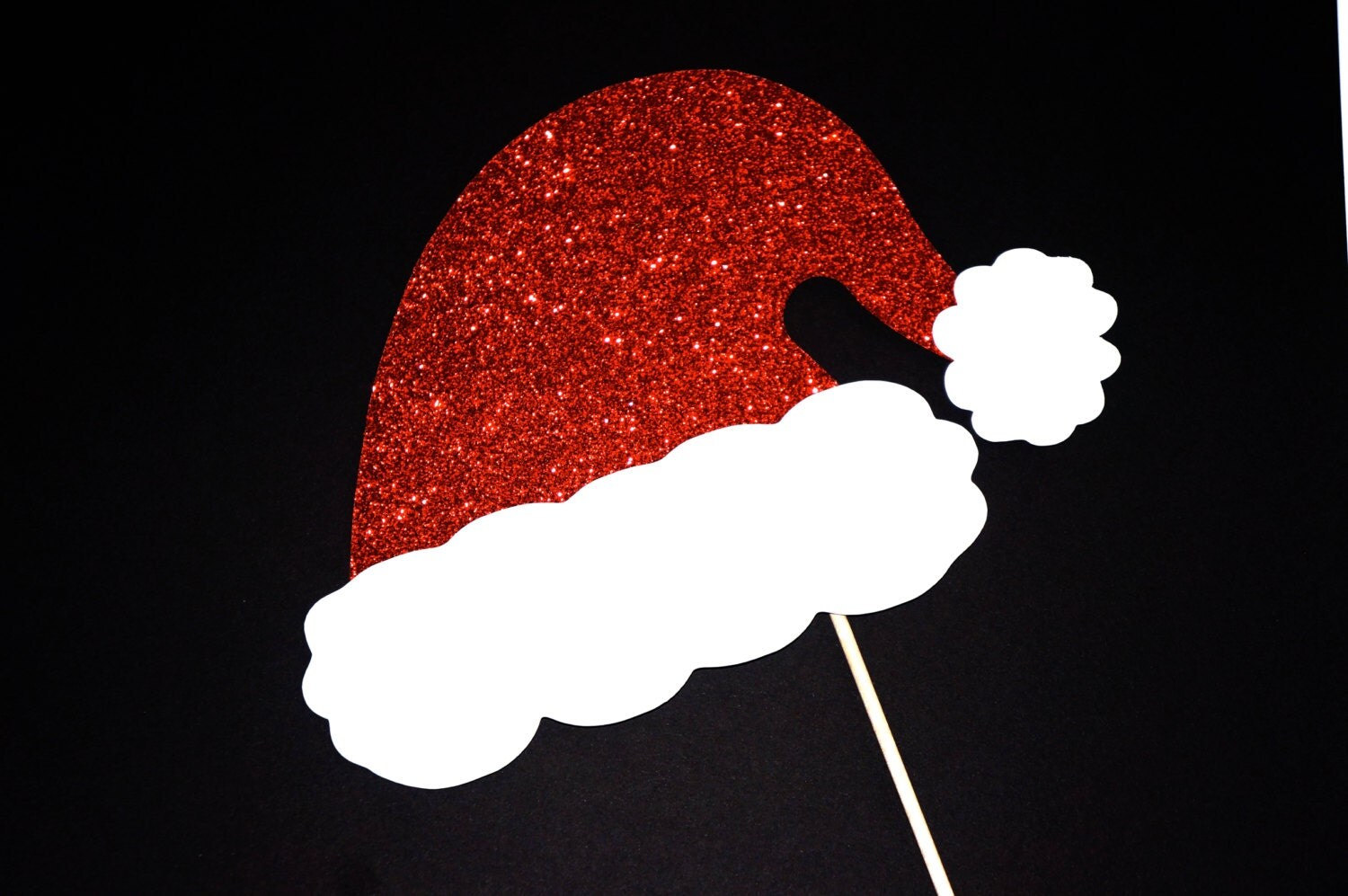 sparkle santa hat christmas photo props glitter photobooth sparkle santa hat christmas photo props glitter photobooth