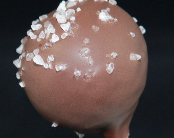 SWEET AND SALTY Cake Pops, Dulce de Leche (caramel) Cake Pops