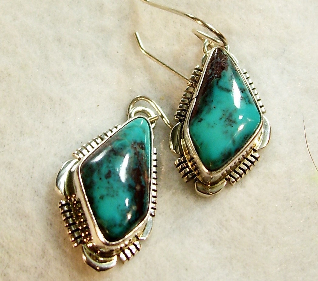 BISBEE TURQUOISE EARRINGS 440