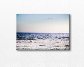 Ocean photography beach scene 8x10 print nautical decor waves