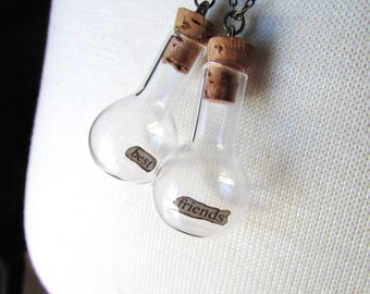 Best Friends Necklace - Bestfriends Necklace - Bestfriend Necklace - Best Friend - bestfriends - bestfriend - friend - friends