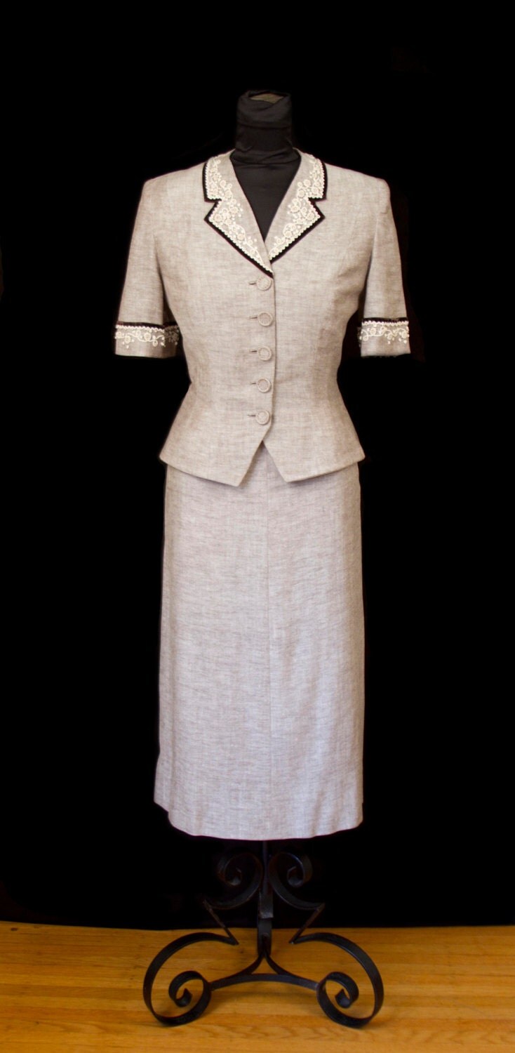 beaded suit