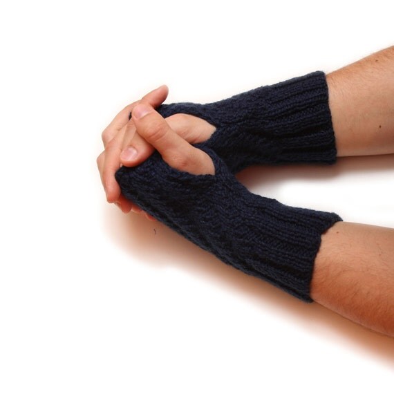 New men arm warmers wrist warmers fingerless gloves mittens
