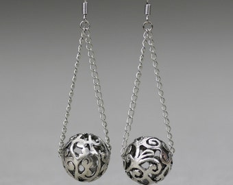 Dangling ball Earrings bridesmaids gifts Free US Shipping handmade Anni designs