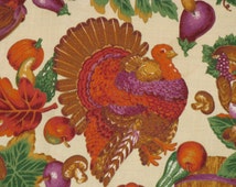 Popular items for thanksgiving fabric on Etsy