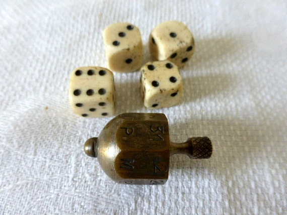 vintage bone poker dice vintage bone poker dice