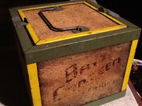 Rustic Fishing Oberlin Bait Box Canteen