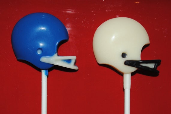 Items Similar To Football Helmets Chocolate Lollipops On Etsy