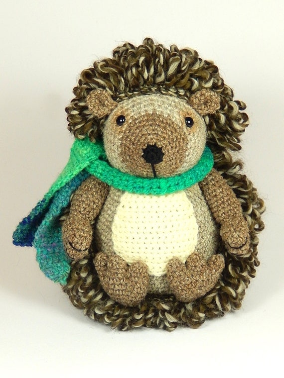 Hedley the Hedgehog  Amigurumi Crochet Pattern from mojimojidesign on Etsy Studio