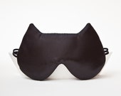 Satin Sleep Mask, Cat