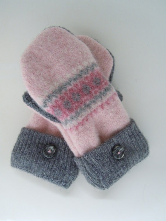felted sweater mittens patterns free