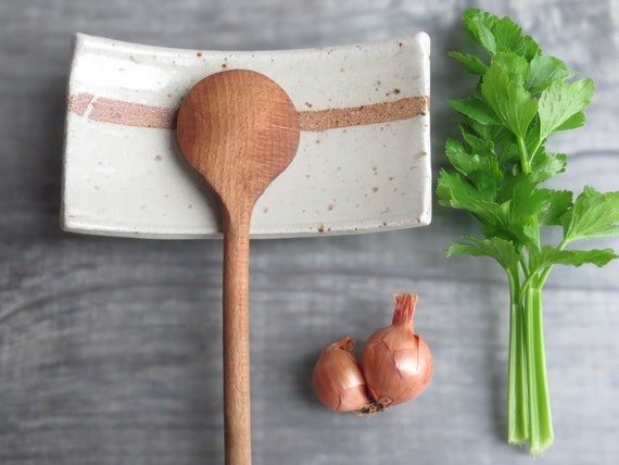 Spoon rest ceramic spoon rest kitchen essential for the cook