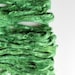 1 oz (28g) Mulberry Silk Roving Fiber Top HARLEQUIN GREEN