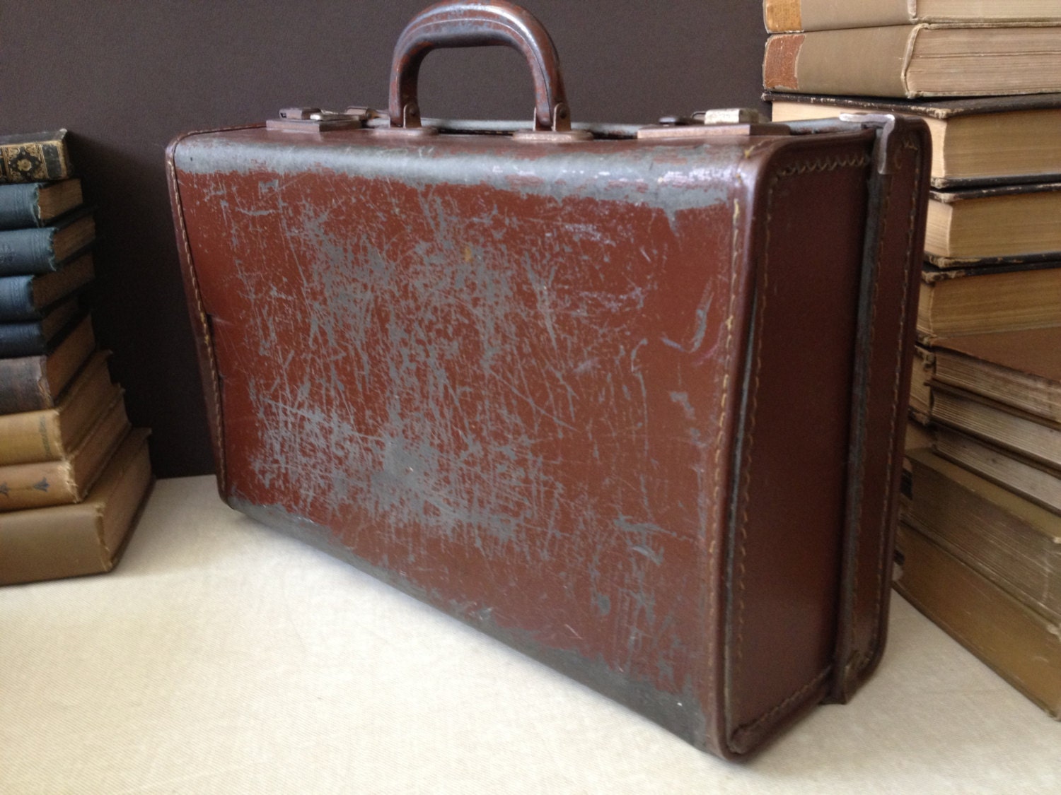 Vtg British Made Luggage // Briefcase // Suitcase // Cheney