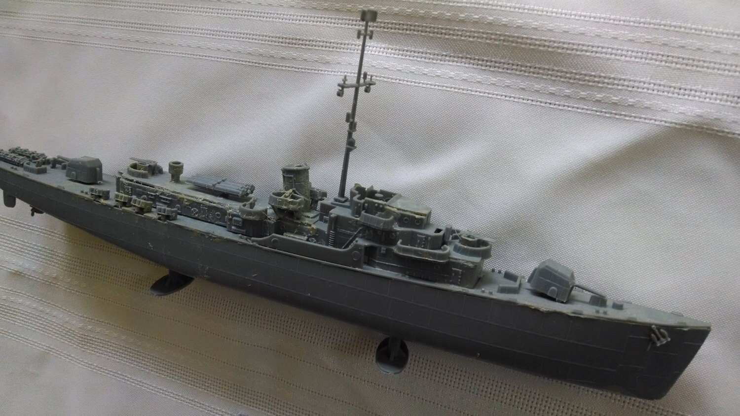 Vintage Tin Can Sailor's Destroyer Ship Hobby Model