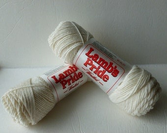 Yarn Sale - Cream Lamb's Pride Worsted by Brown Sheep Company