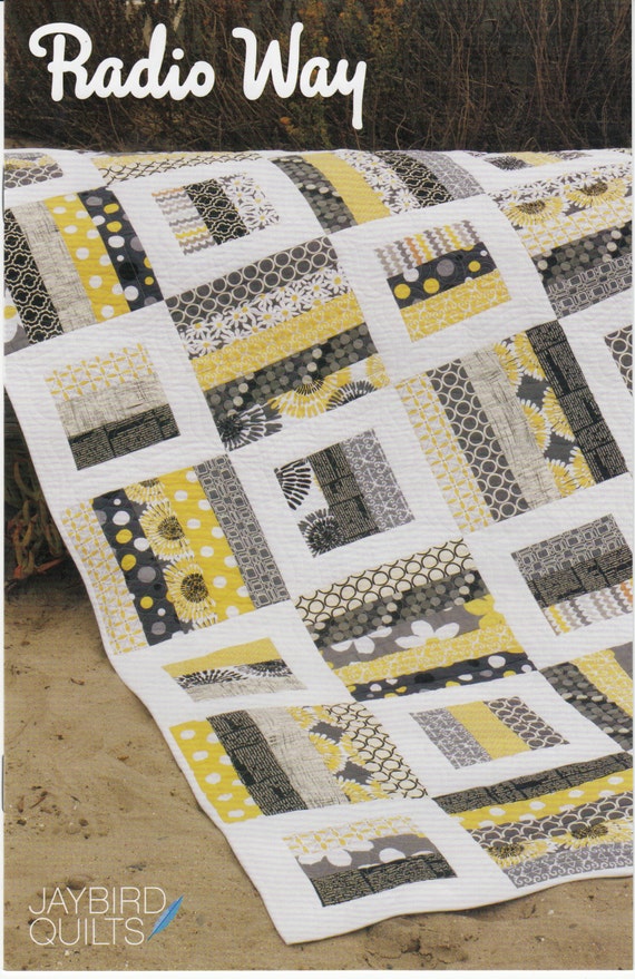 Download PATTERN: RADIO WAY by Jay Bird Quilts Jelly Roll Friendly