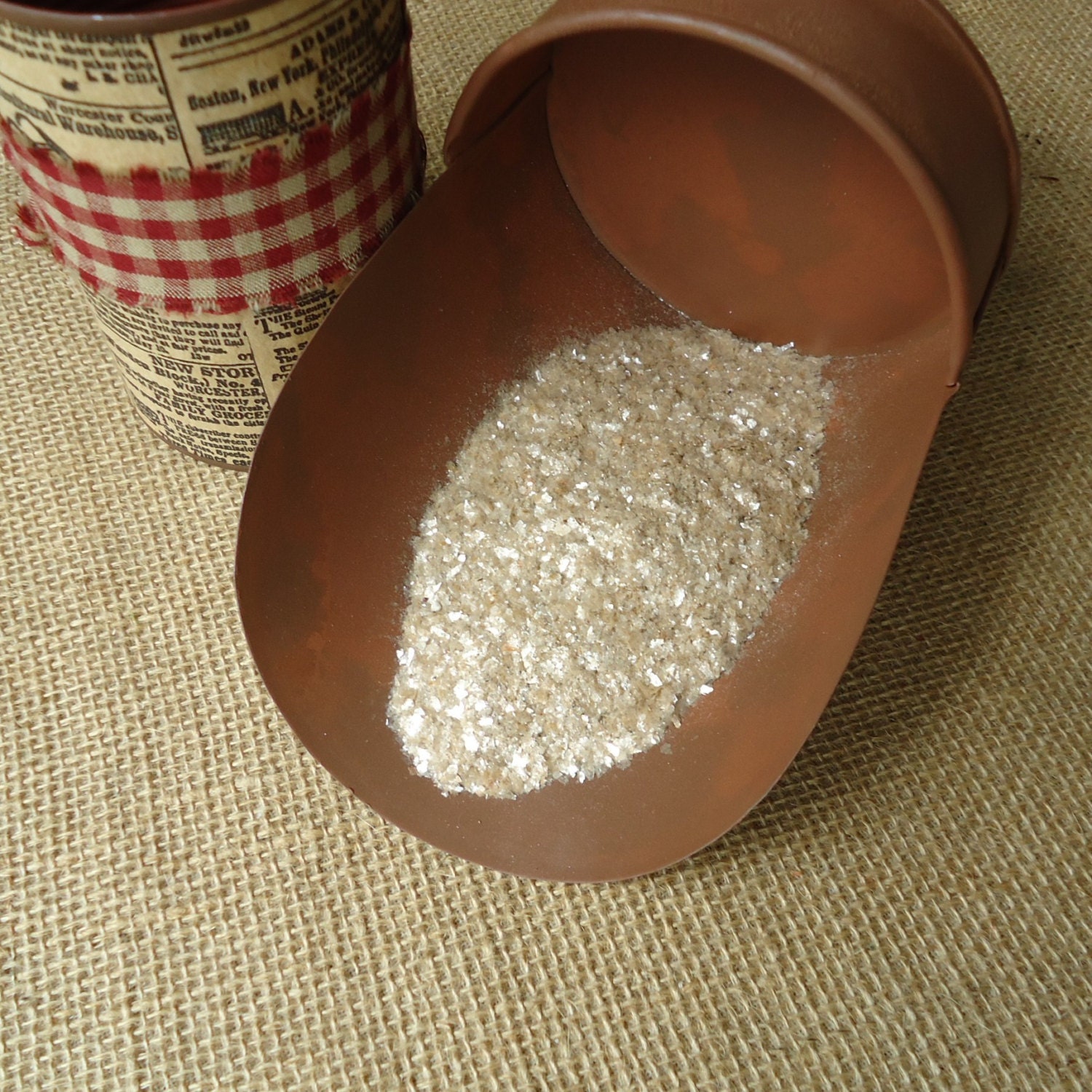 Mica flakes Primitive craft supply vintage glitter mica