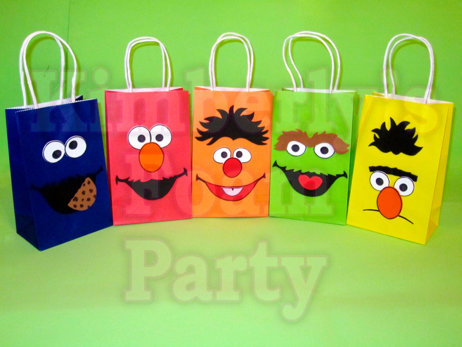 5 Sesame Street party bags