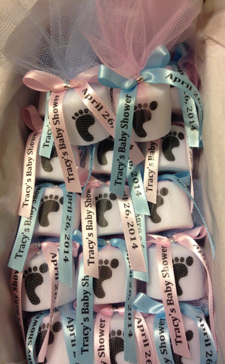 Gender Reveal Party Favors
 25 Gender reveal party favors Baby Shower Favors Candle