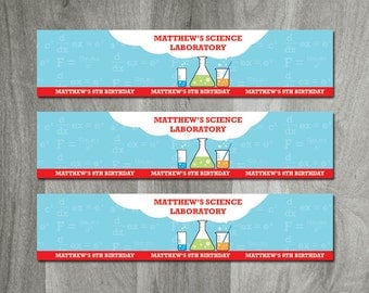 Science bottle label | Etsy
