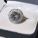Bold Amethyst & Zircon Ring All-Natural Gemstones
