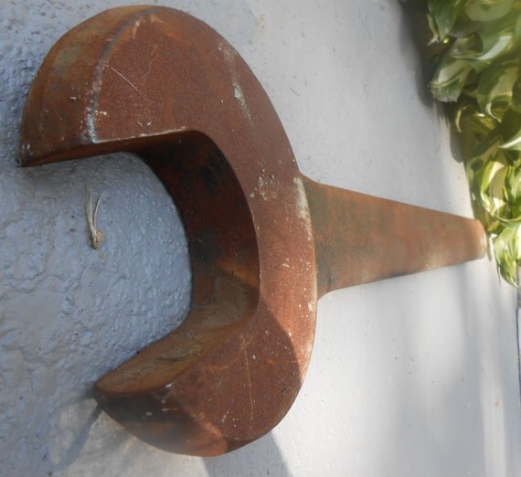 Giant Iron Industrial Wrench is a Huge Tool made by Williams