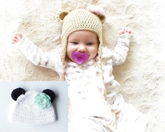 crochet pattern toddler with flaps ear hat for Ear Baby Hat Women Ear Flaps Crochet Hat Flap Earflap Hat with Pattern