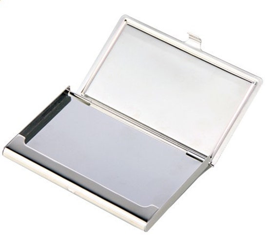 Metal Business Card Holder Engraved Business Card