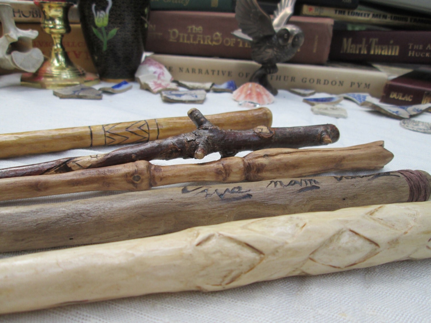 CUSTOM WAND made to your design. by BedeveresCuriosities on Etsy