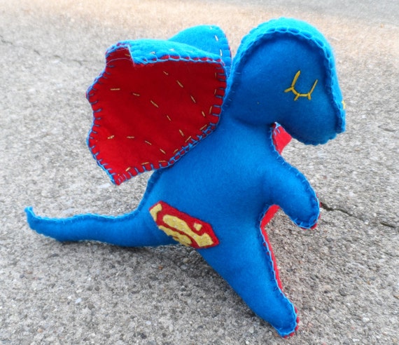 superman superdragon stuffed plush dragon animal superman superdragon stuffed plush dragon animal
