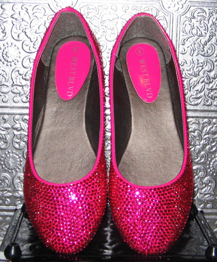 pink lace flats