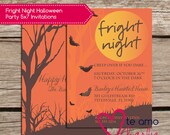 Fright Night Halloween Costume Party Invitations - Halloween Invitations Il_170x135