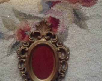 French Country Romantic Shabby Ornate mirror