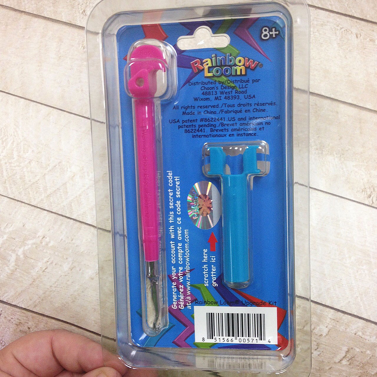 NEW Rainbow Loom Upgrade Kit Metal hook