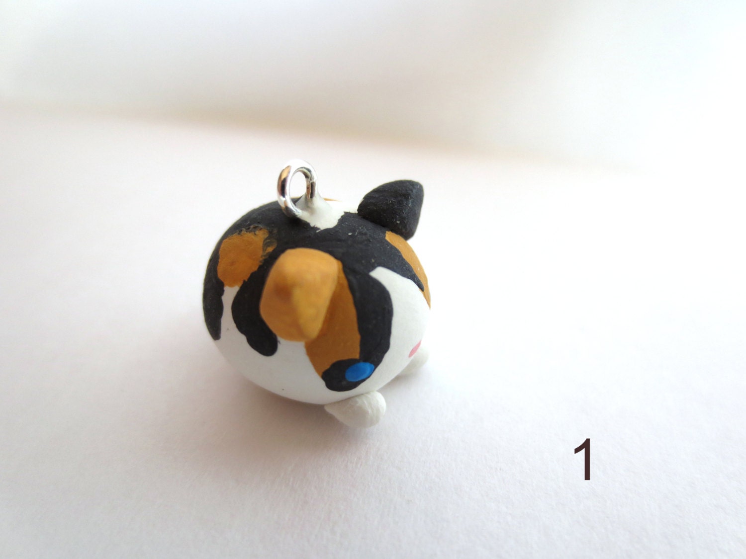 Polymer Clay Cat Charm