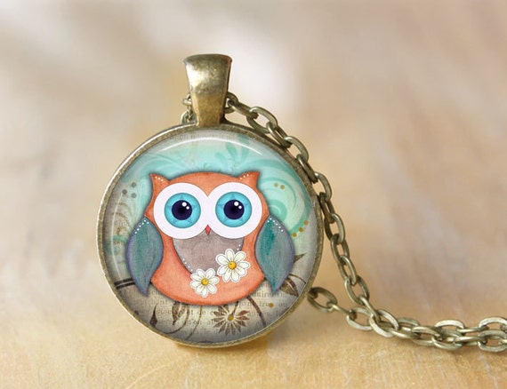 Items Similar To Owl Pendant Necklace Owl Jewelry Art Photo Print Pendant T For Her 063 On Etsy 0245