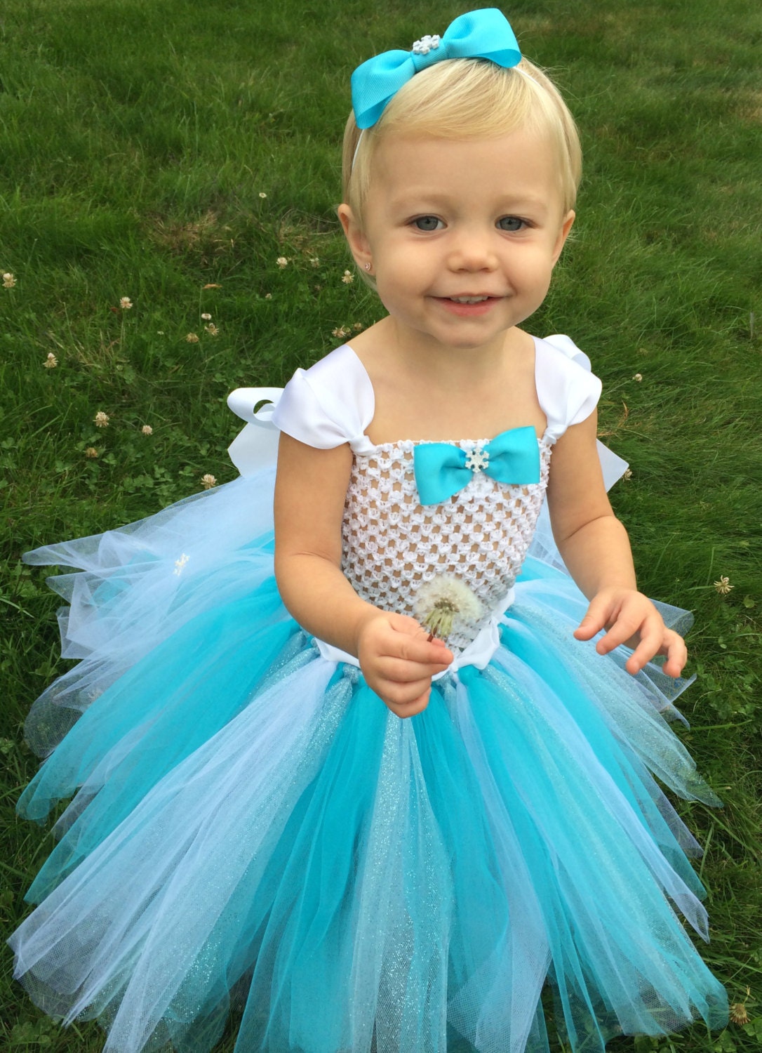 Frozen inspired Elsa Tutu Dress Queen Elsa Tutu Princess