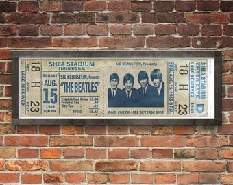 Beatles at Shea Stadium Concert Ticket