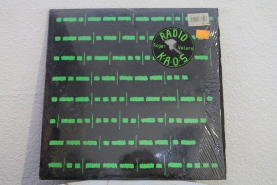 roger waters radio k a o s vinyl record w roger waters radio k a o s vinyl record w